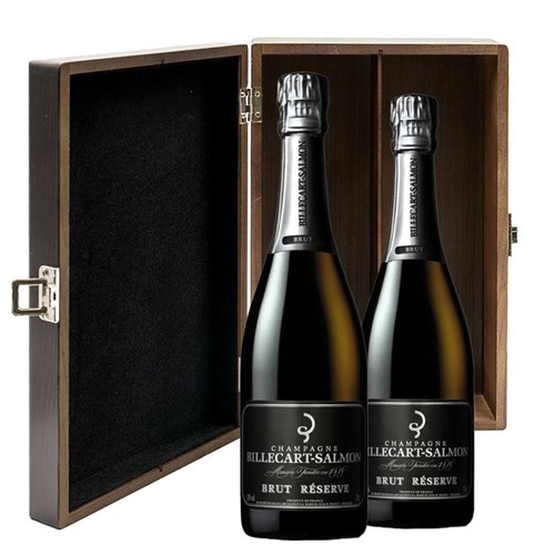 Billecart Salmon Le Reserve Champagne 75cl Double Luxury Gift Boxed Champagne